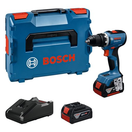 Bosch GSR 18V-65 Borskrutrekker med batteri og lader 06019N3203, Maskiner