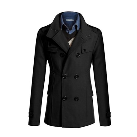 Klassisk kappa Slim Fit för män