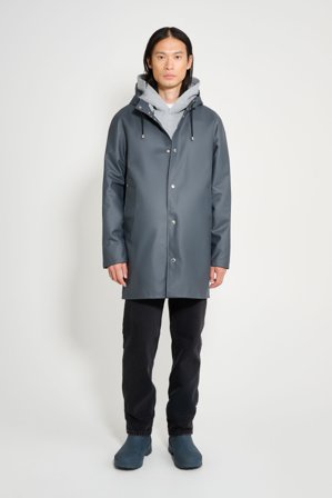Stockholm Lightweight Raincoat Charcoal