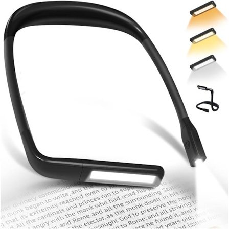 Læselampe til Halsen - Genopladelig Læselampe, ZQKLA