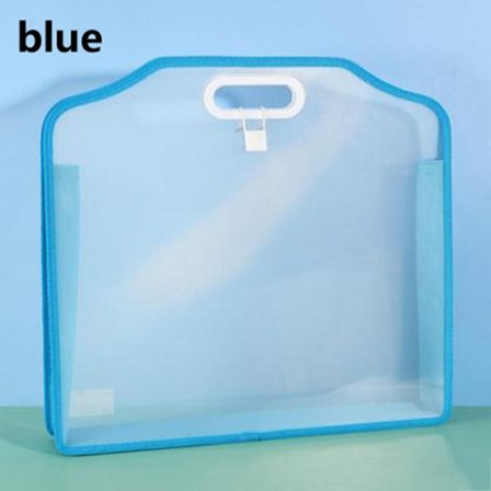 Dokumentveske Stor kunstportefølje BLÅ