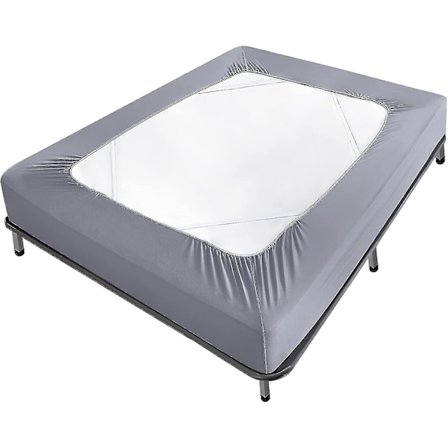 Twin Size Box Spring Cover Senge Skørter Wrap 4 Side Af Madrassen, Stretch & Snug Fit, Ultra