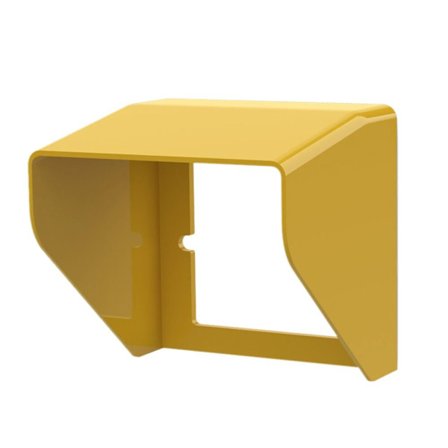 Vägguttag utomhus vattentät låda GUL1