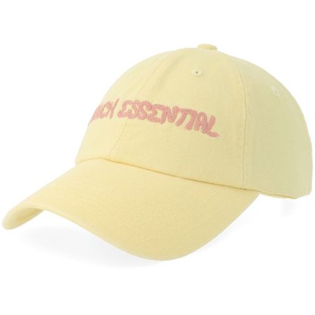 Pica Pica - Gul unconstructed Keps - Beach Essential Yellow Dad Cap @ Hatstore