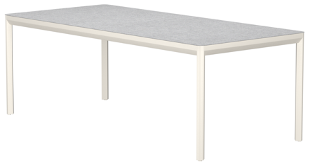 Venture Home Lino Matbord beige, 220 x 100 cm, Utemöbler