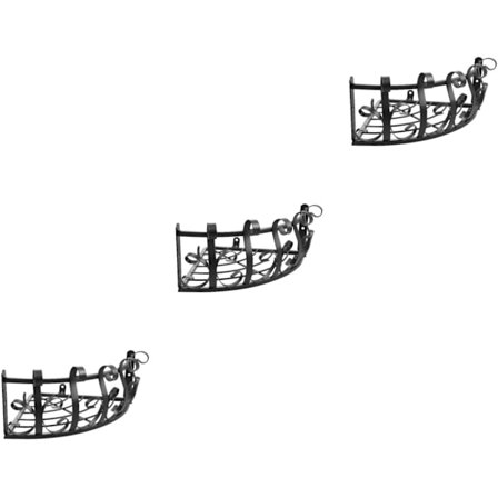 stk Planteholder Hengende Stativ Plassbesparende Blomsterstativ Veggplantere Kompatibel med Utendørsplanter Hjørneplantehylle Plantepotter Innendørs 
