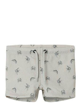 Lil'Atelier Nmmflorio Swim Tights Lil - Grey - 110