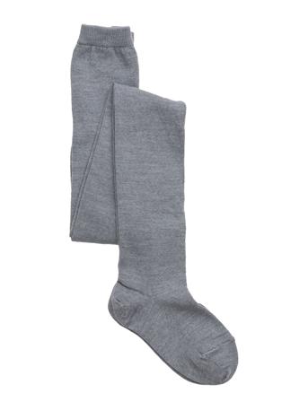Wool/Cotton Tights Socks & Tights Tights Grå Mp Denmark