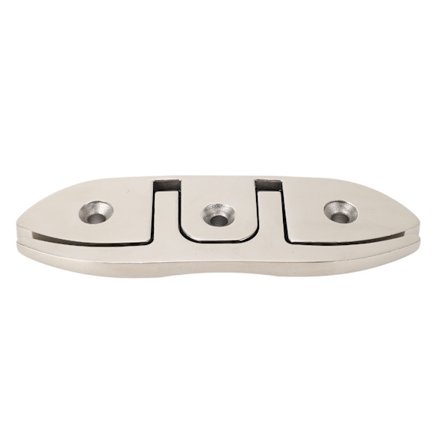 Båtfellbare kryssholt 316 rustfritt stål Flip Up Dock Cleat Sammenleggbart marint dekkstau Tilbehør 6 tommer