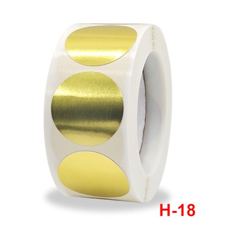 500 stjärnor klistermärken för certifikat