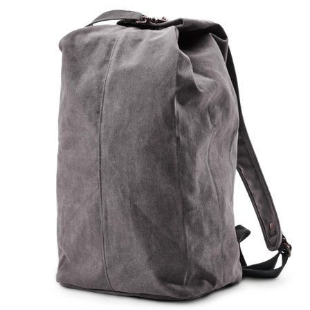 Sac à dos en toile de style vintage gris pour hommes - Sacs à dos