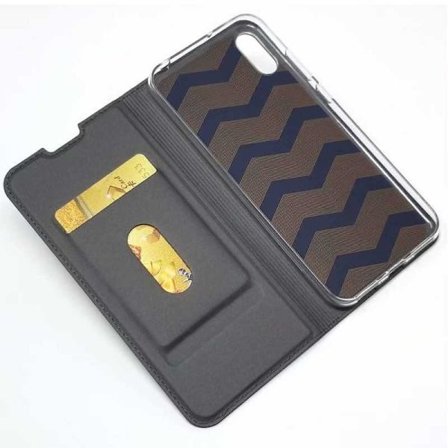 Huawei Y6 2019 Flipfodral Skin Pro med Kortfack