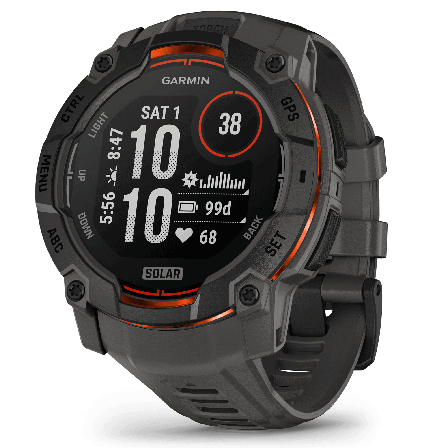 Garmin Instinct 3 Solar 50mm Black / Charcoal
