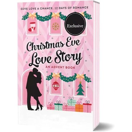 Juleaftens Kærlighedshistorie: En Julekalenderbog, Juleaftens Kærlighedshistorie Julekalenderbog til Hende Ham, Ferie Nedtællingskalender Roman, 