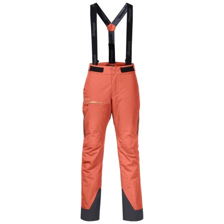 Bergans Knyken Insulated Youth Slimfit Pant Children ski trousers Orange 164