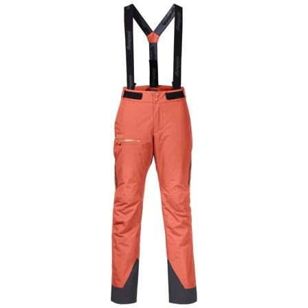 Bergans Knyken Insulated Youth Slimfit Pant Children ski trousers Orange 140