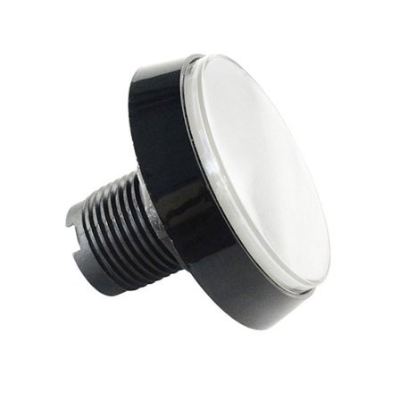 3kpl Arcade Button Game Player -painike VALKOINEN