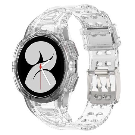Samsung Galaxy Watch 5 / 4 (44mm) klockarmband med fodral - Transparent