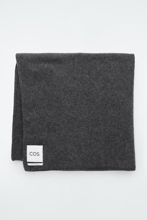 COS Cashmere Scarf in Grey - Men