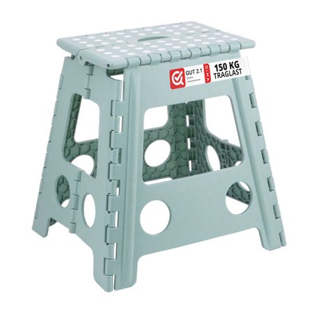 Sammenklappelig skammel XL – Bærbar, let, kompakt