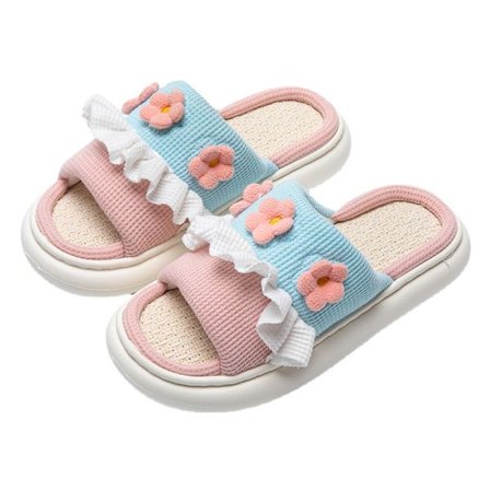 Komfortable, hurtigtørrende, åndbare, skridsikre dameslippers sandaler pink 36/37