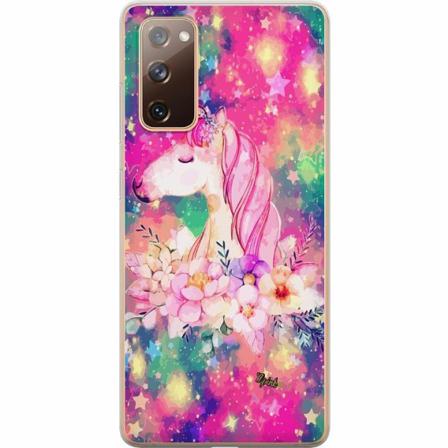 Samsung Galaxy S20 Fe Genomskinligt Skal Unicorn Enhörning