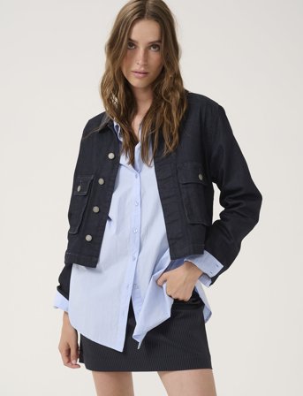 My Essential Wardrobe Tennamw 172 Jacket - Navy - 42