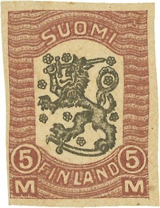 Finland 1918 - LAPE 84 - Utakket - Postfrisk
