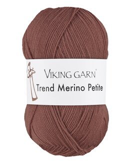 Garn Trend Merino Petite Rot/Braun - Viking of Norway