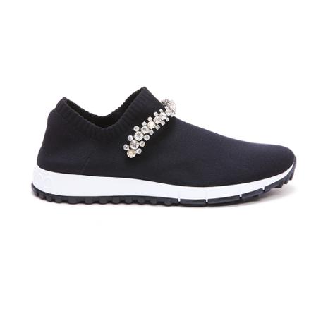 Jimmy Choo, sneakers Zwart, Dames, Maat:35 EU,elastisch