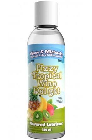 Fizzy Tropical Wine Delight Flavored Lubricant 150ml Liukuvoide maulla
