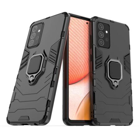 Rugged Kickstand Skal till Samsung Galaxy A72 4G - Svart