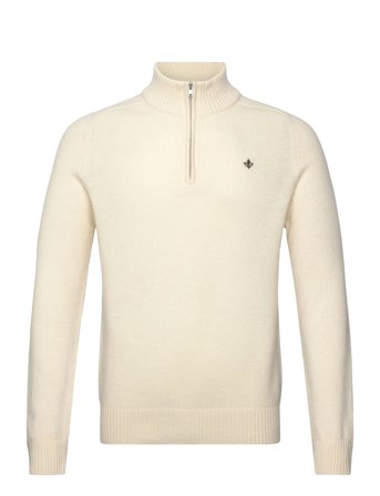 New Hertford Half Zip Cream Morris