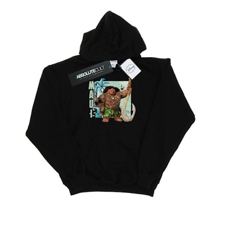 Disney Dam/Kvinnor Moana Maui Hoodie XXL Svart
