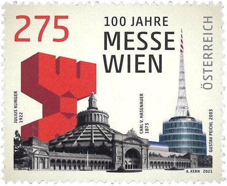 Østrig 2021 - Messe Wien - Postfrisk frimærke
