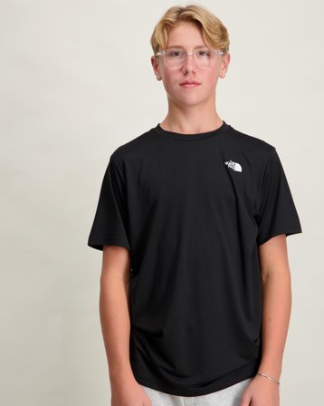 The North Face TEEN NEW 24/7 SS TEE NEW Svart T-skjorter Gutt - Kids Brand Store