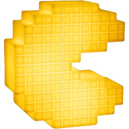 Pacman Pixelated Light - Vintage Gaming Bordlampe