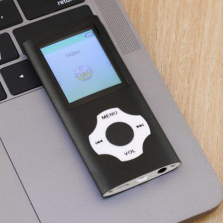 Mp3 Mp4-spelare med stöd för Tf-kort, bärbar 1,8-tums LCD-skärm, media-/musik-/ljudspelare