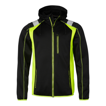 Top Swede 276 Luvtröja svart/gul XXL, Kläder