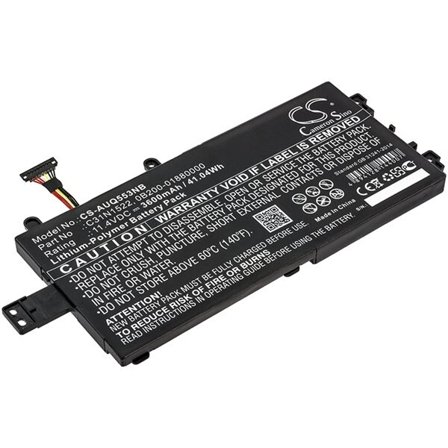 Batteri til bærbar PC for Asus Q553U, Q553UB-BSI7T13