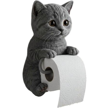 Papirhåndkleholder - Vakker dekorativ toalettrullholder for vegger, bad og kjøkken