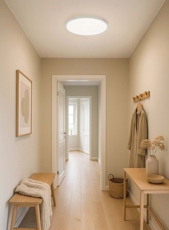 Håkon taklampe Ø40 dimbar - hvit