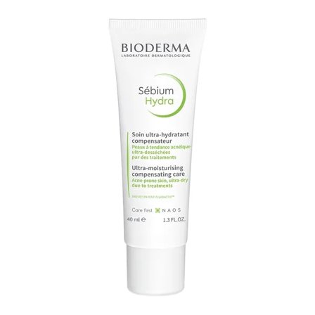 Bioderma Sebium Hydra kosteuttava voide rasvaiselle iholle, 40ml