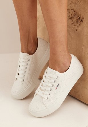 ONLY - Onlnoomi Platform Sneaker - White