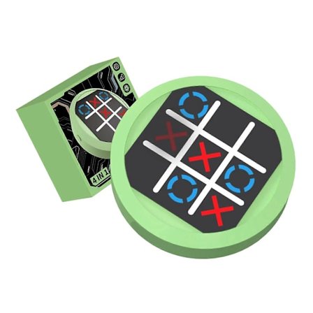 Bærbart Skakspil Puslespil Legetøj Håndholdt Elektrisk Puslespil Spillekonsol Børn Puslespil Elektronisk Legetøj Strategispil Hvid[HK]