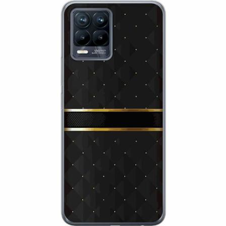 Realme 8 Mjukt Skal - Golden Stripes