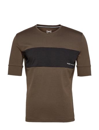 M Gravier Tee T-shirt Brun Super.natural