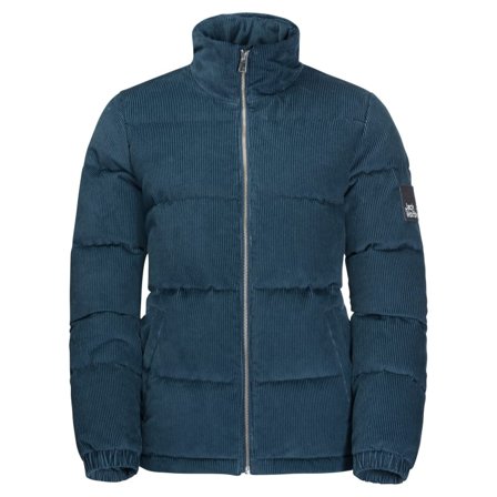 Jack Wolfskin Women's Nature Corduroy Jacket Women warmly-lined down jackets Grey L