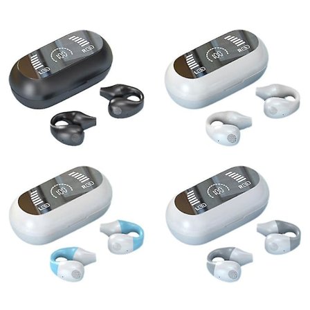Bone Conduction Earphone Bluetooth Ear Clip On Ear Earring Trådlösa hörlurar
