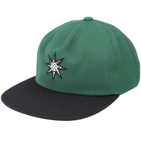 HUF - Grön snapback Keps - Huf Star Dark Green Snapback @ Hatstore